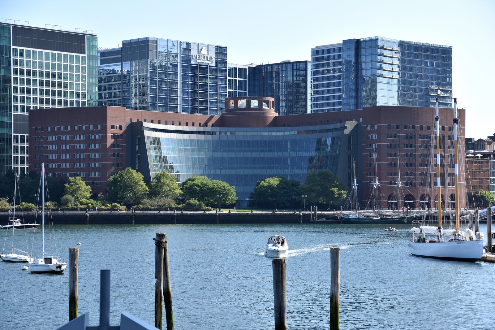 John Joseph Moakley United States Courthouse on Boston’s Fan Pier waterfront
