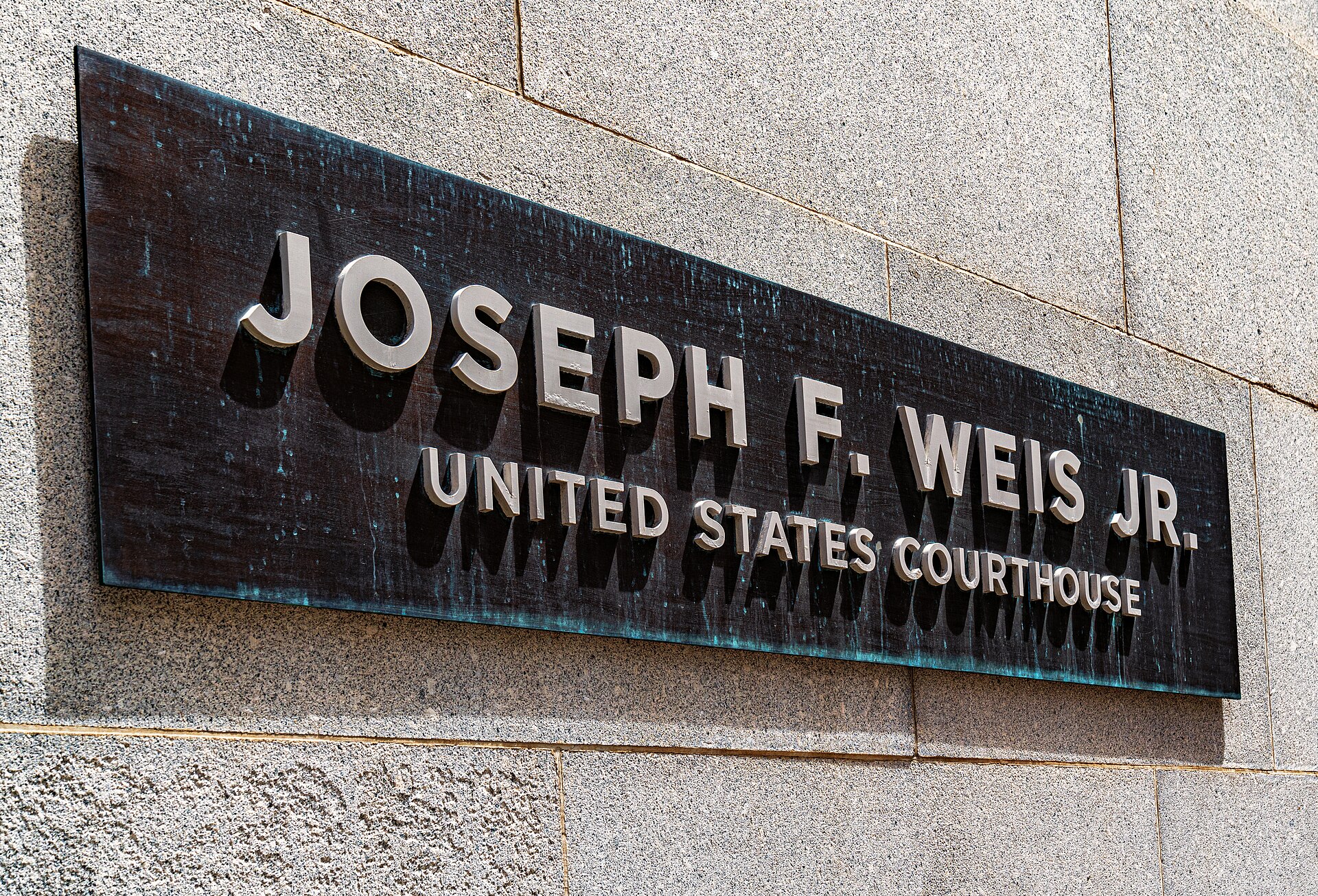 Joseph F. Weis Jr. U.S. Courthouse in downtown Pittsburgh, Pennsylvania